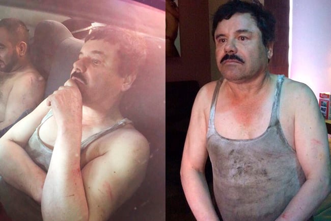 Revelan qué dijo El Chapo tras ser capturado en Los Mochis en 2016