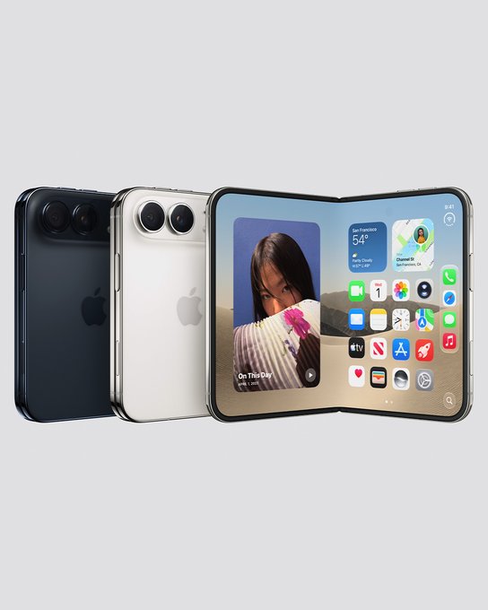 iPhone Duo: Apple presenta su primer plegable con pantalla de 7.6 pulgadas
